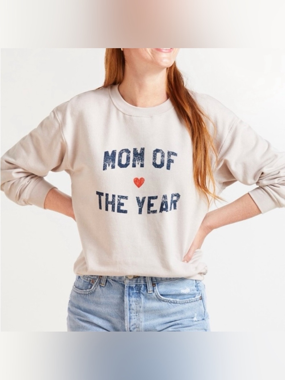 Erin & Sara X Sub_Urban Riot “Mom of the Year" Graphic Sweatshirt/Pullover
